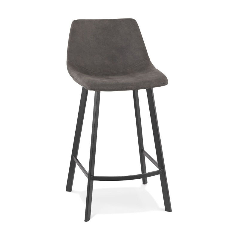 Tabouret de Bar Design 'Souvana' 90cm Gris Foncé