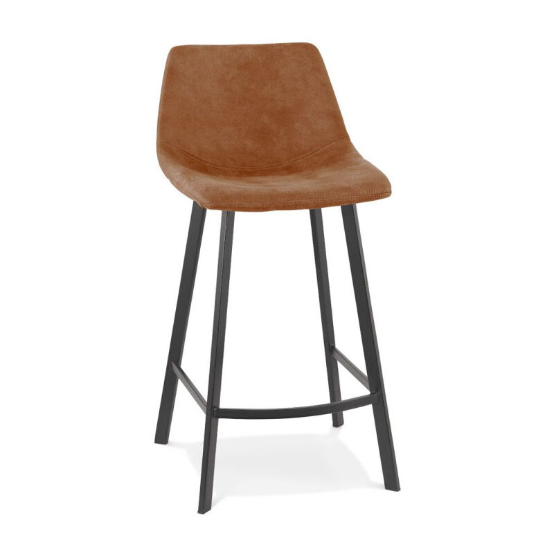 Tabouret de Bar Design 'Souvana' 90cm Marron