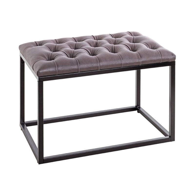 Tabouret Design 'Olmida' 60cm Rose & Noir