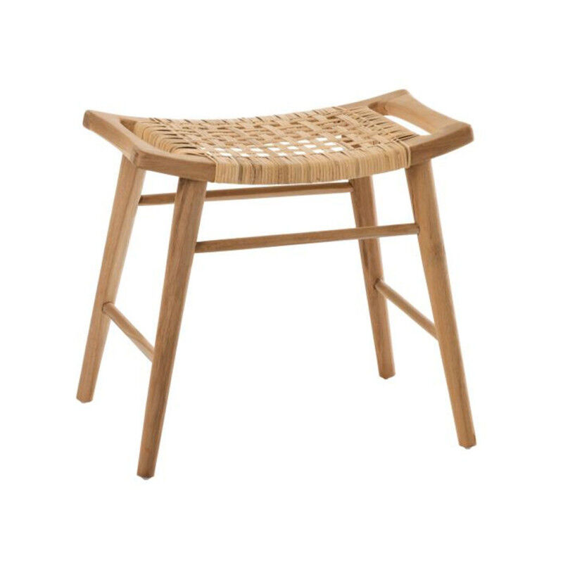 Tabouret en Teck 'Alis' 55cm Naturel