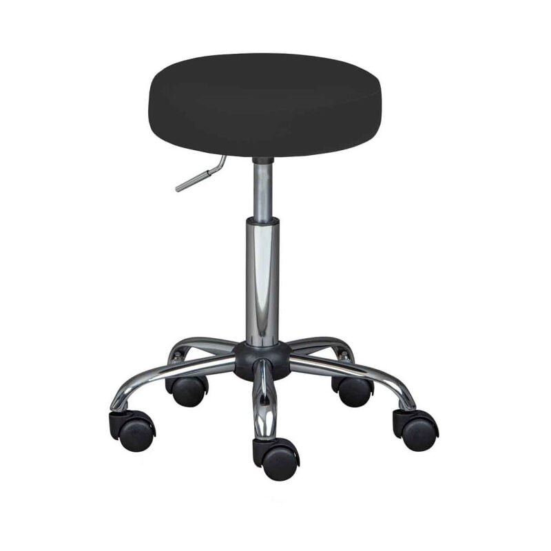 Tabouret Pivotant Design 'Pivoar' 50-66cm Noir