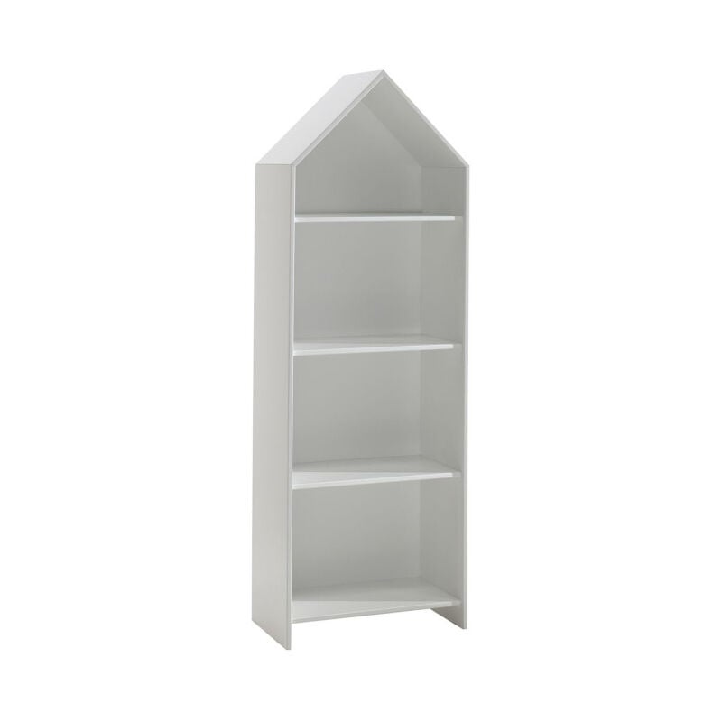 Étagère Bibliothèque 4 Niveaux "Casami" 171cm Blanc