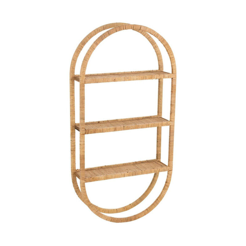 Paris Prix - tagère Murale 3 Niveaux 'Ovale' 110cm Naturel