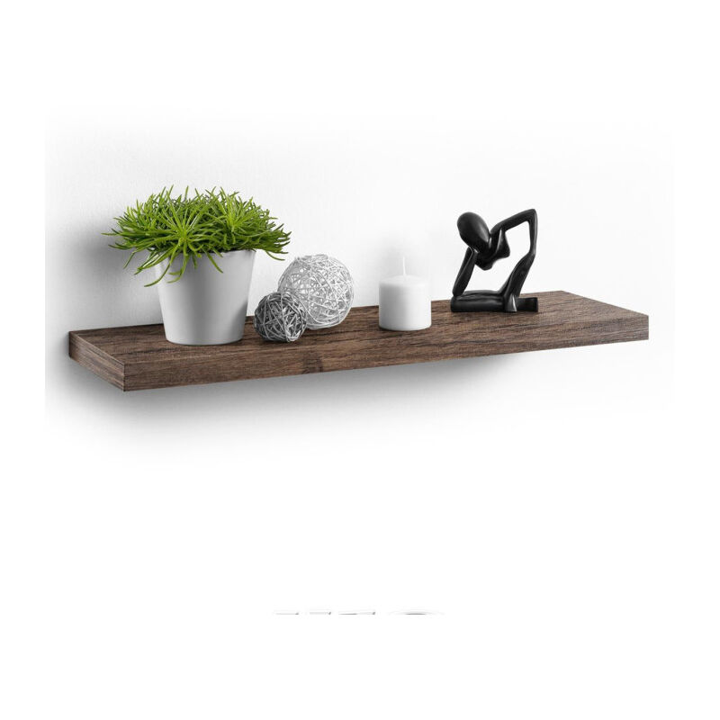 Paris Prix - tagère Murale Design 'Flottante' 75cm Noyer Paris Prix - tagère Murale Design 'Flottante' 75cm Noyer