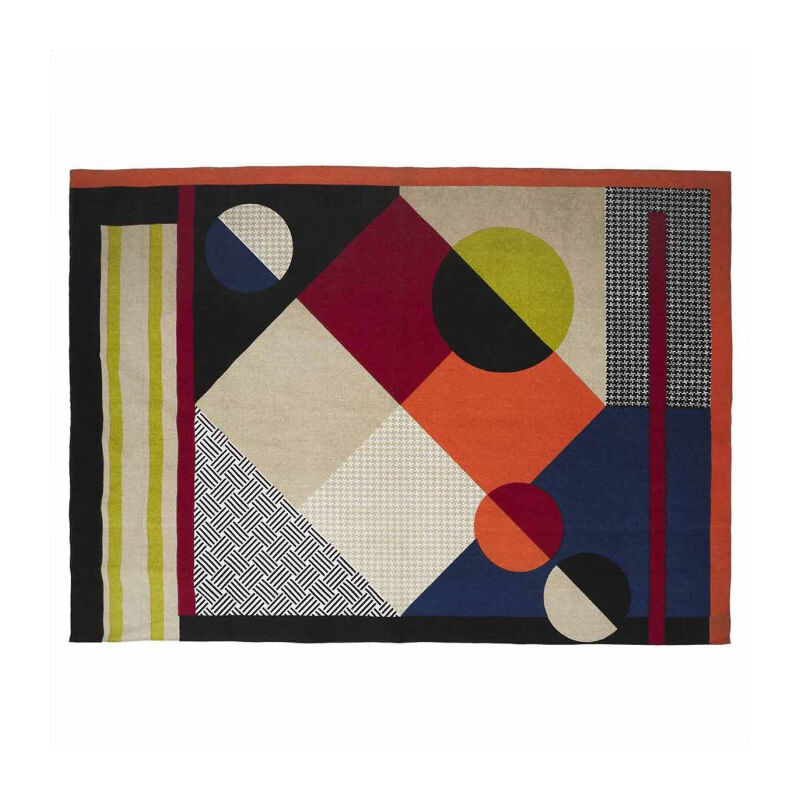 Tapis de Salon 'Patchwork' 120x170cm Multicolore