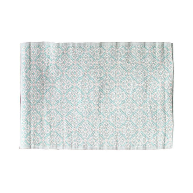 Tapis Déco Imprimé 'Harrison' 120x180cm Turquoise