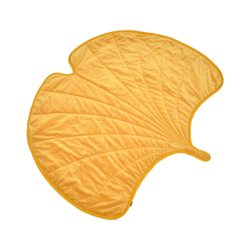 Tapis Nomade Pour Chien & Chat 'Gingko' 120cm Jaune Tapis Nomade Pour Chien & Chat 'Gingko' 120cm Jaune