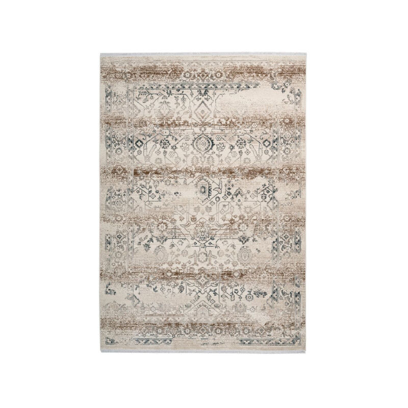 Tapis Oriental Effet Usé "Anouk" Beige 120 x 170 cm