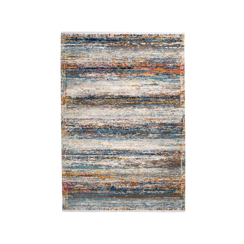 Tapis à Rayures Colorées "Anouk" Multicolore 80 x 150 cm