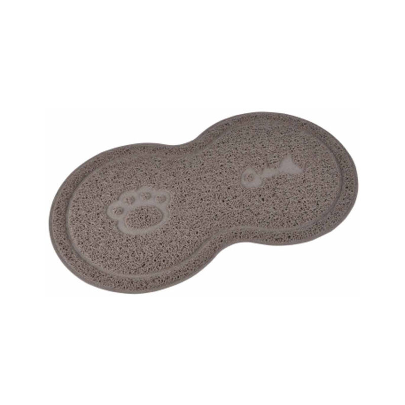 Tapis Repas pour Chien & Chat 'Double' 46cm Taupe Tapis Repas pour Chien & Chat 'Double' 46cm Taupe