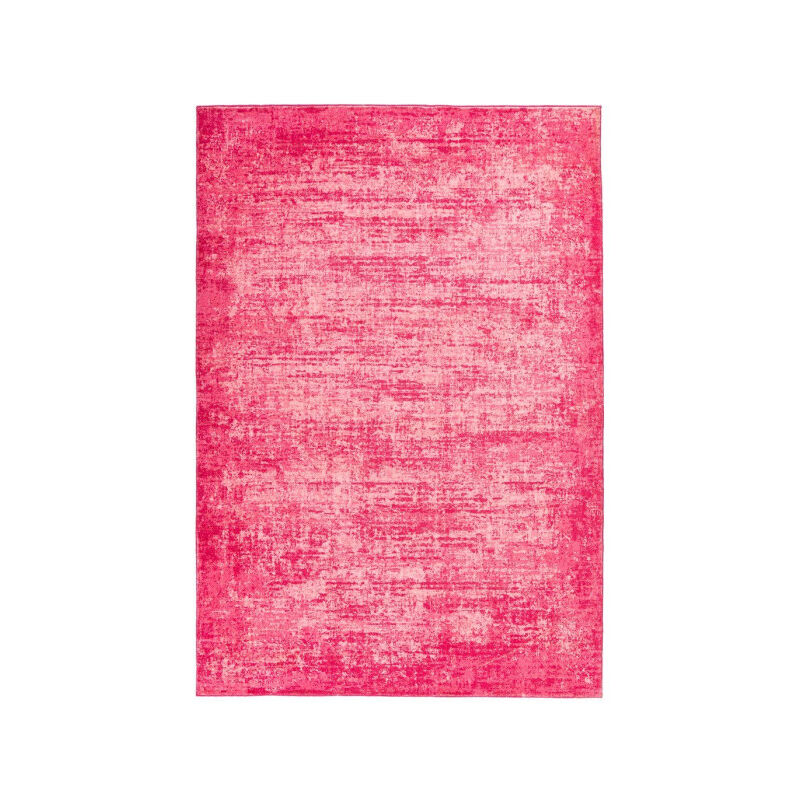 Paris Prix - Tapis Vintage Tissé à la Main 'Piemont' Rose 80 x 150 cm