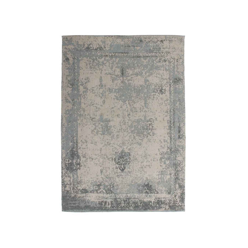 Paris Prix - Tapis Vintage Tissé 'Nostalgia' Gris 80 x 150 cm