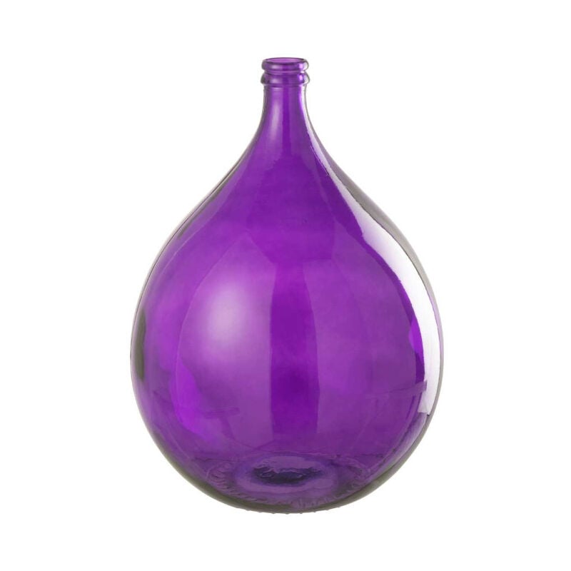 Vase Ballon en Verre 'Lisbonne' 56cm Mauve