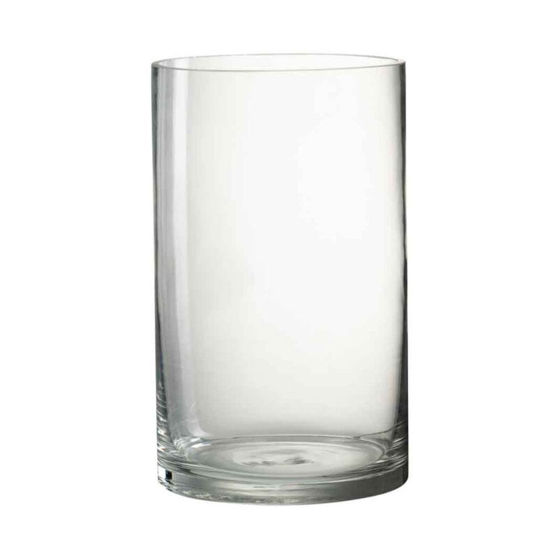 Paris Prix - Vase Design en Verre 'Vola' 25cm Transparent