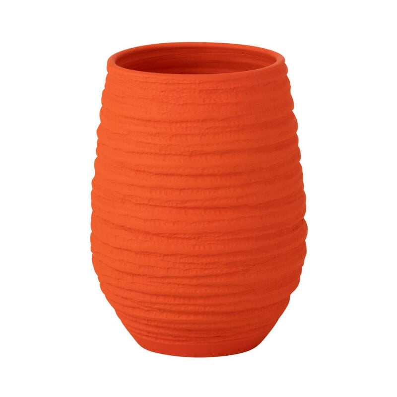 Vase en Céramique 'Fiesta' 30cm Orange