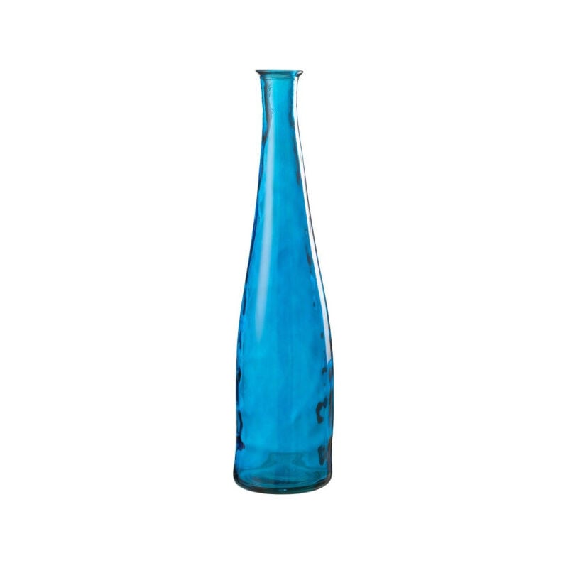 Vase en Verre 'Noah' 80cm Bleu
