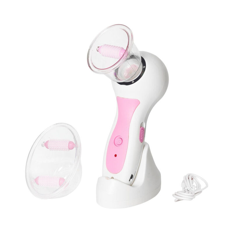 Ventouse Aspirante 'Palper-Rouler' 23cm Blanc & Rose