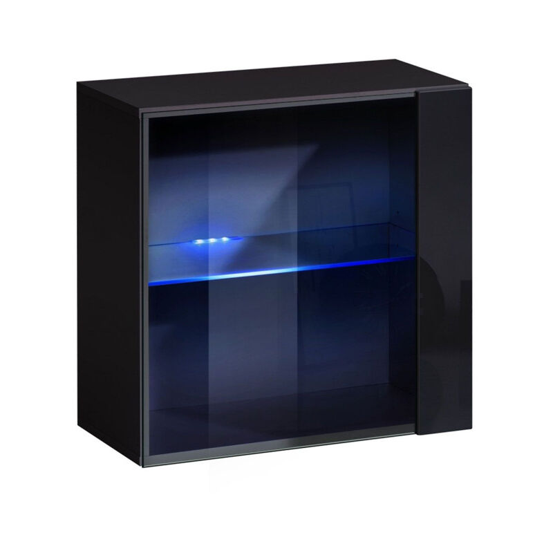 Vitrine Murale led 'Switch' 60cm Noir