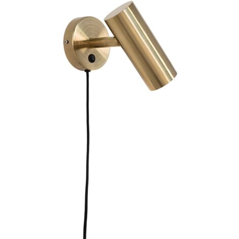 Paris Wandlampe 10x22x15cm Messing dekor.