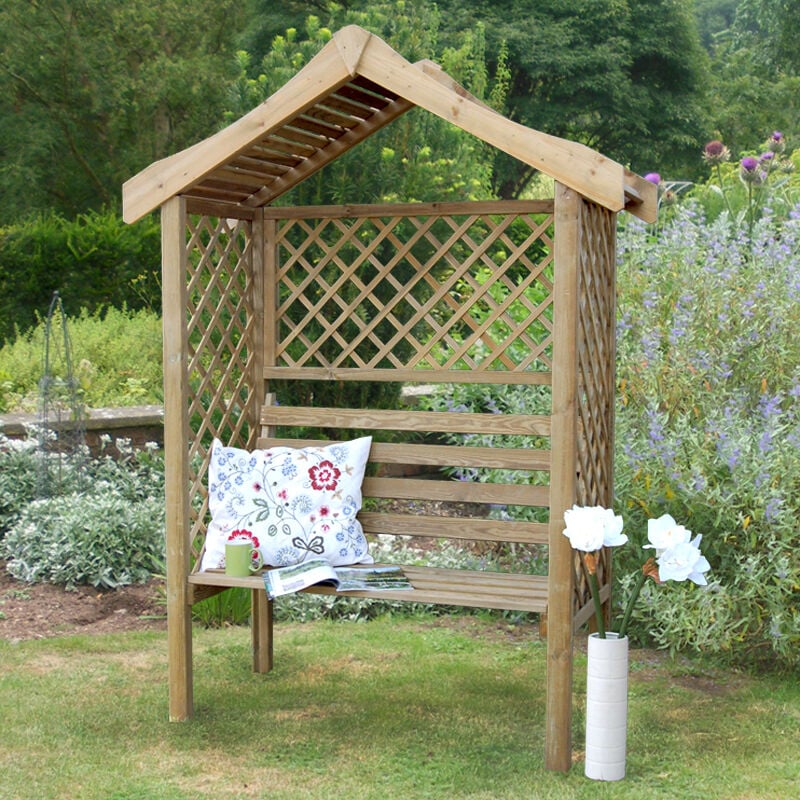 Forest Parisienne Garden Arbour Seat 5'x2'