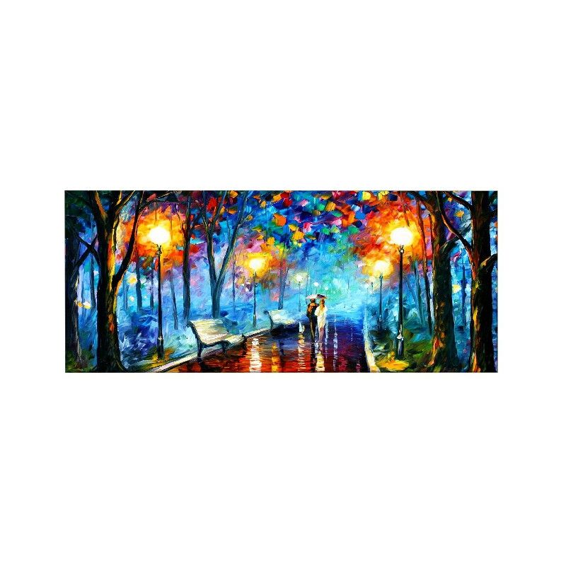 Park Bild Kunst Und Graffiti Fuer Wohnzimmer Zimmer Mehrfarbig Aus Polyester Holz 70 X 3 X 100 Cm Moebel Preisverglechsportal Ladendirekt De