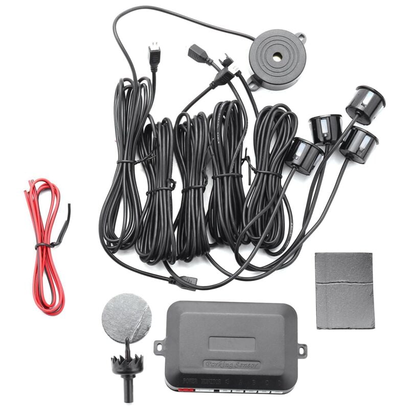 Image of Park Platz Sensor Parktronic 4 Sensoren 22 Mm Mit Summer Reverse Backup Radar System