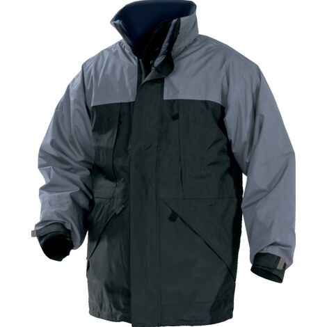 Parka 2 en 1 ALASKA2 noir/gris T3XL - DELTA PLUS - ALASKGR3X