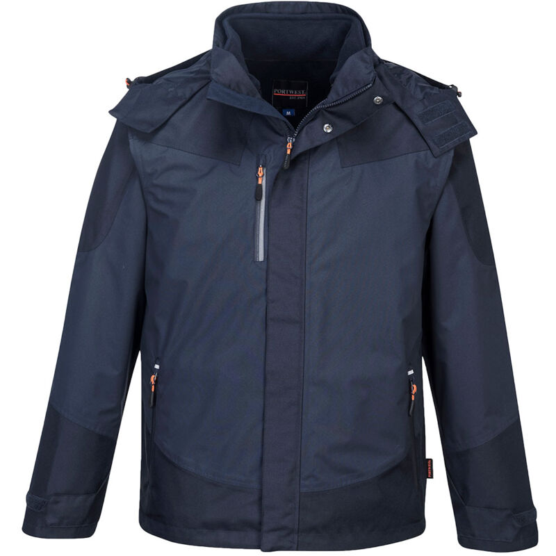 Parka 3-en-1 radial - taille 6xl - marine foncé Portwest
