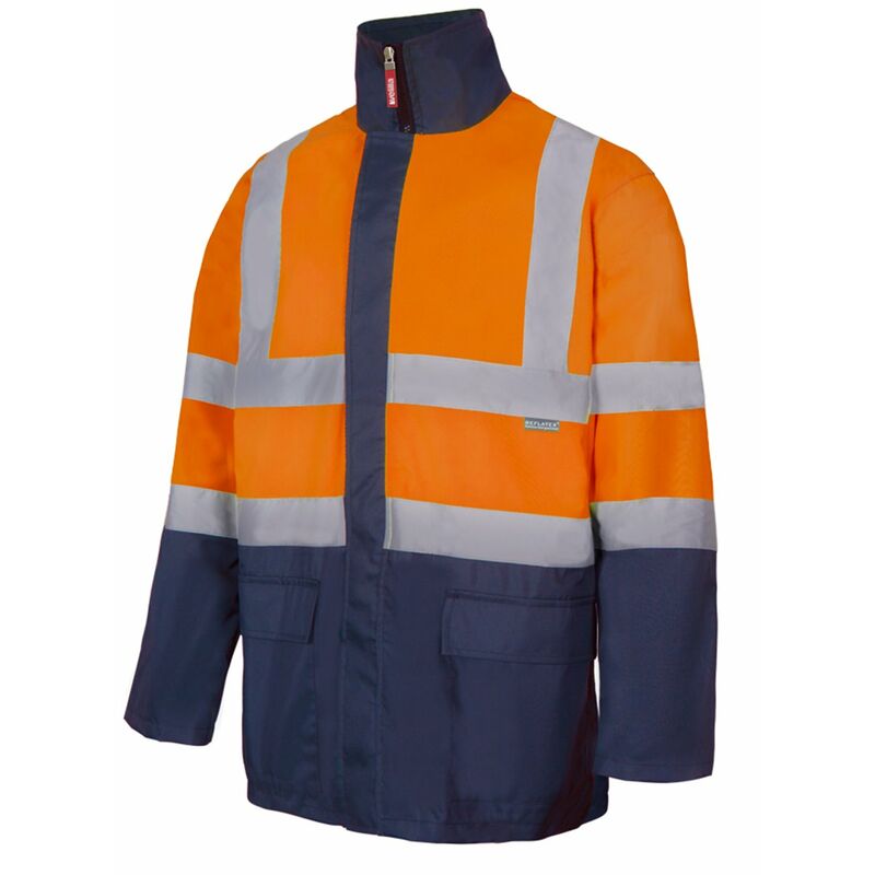

PARKA 4 EN 1 BICOLOR ALTA VISIBILIDAD Sup Nar/Inf Mar 5XL