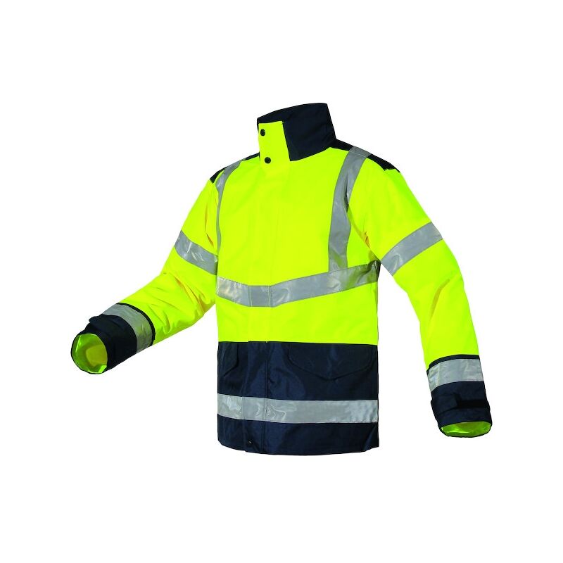 T2S - Parka 4 en 1 jaune/marine dakota 2 - xl
