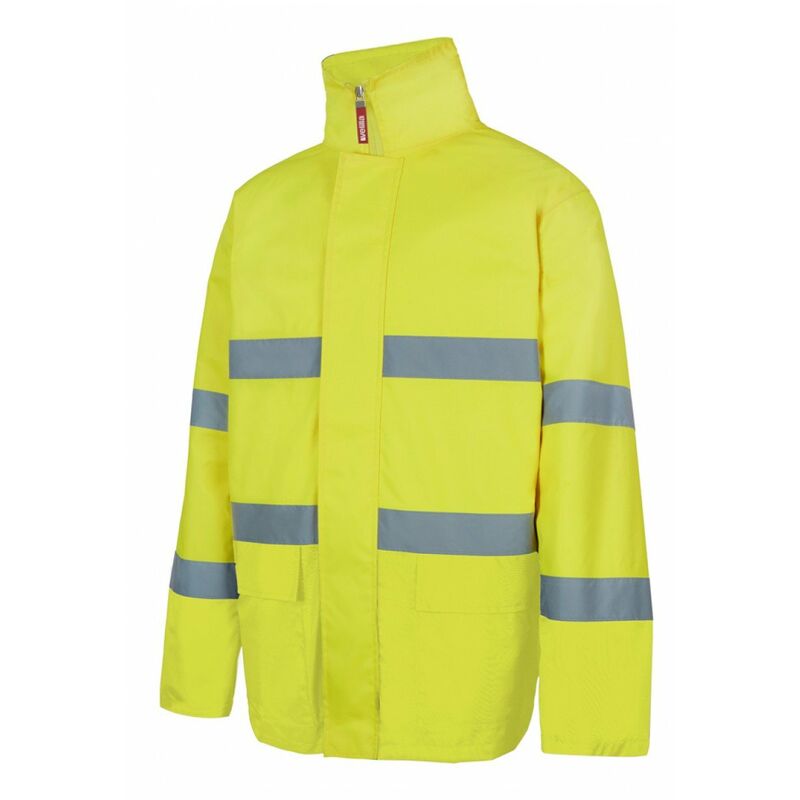 

Parka flúor de alta visibilidad con capucha contra la lluvia VELILLA 306004 | L - Amarillo Flúor