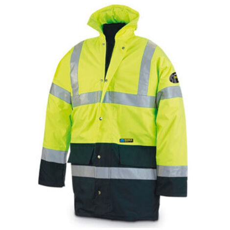 PARKA ALTA VISIBILIDAD AMARILLA / AZUL T XL - 288-PFYMIX-XL