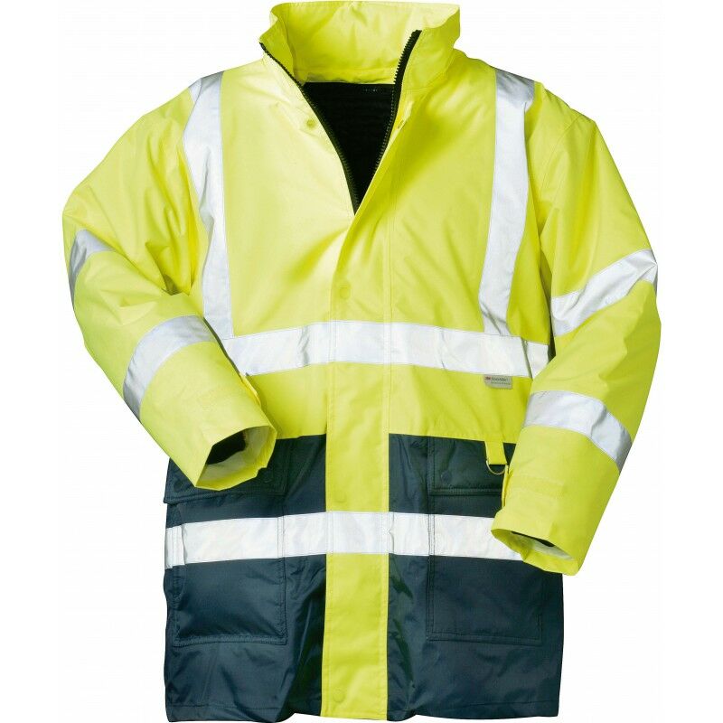 Image of Safestyle - Parka Alta Visibilità, Taglia s, Giallo / Blu