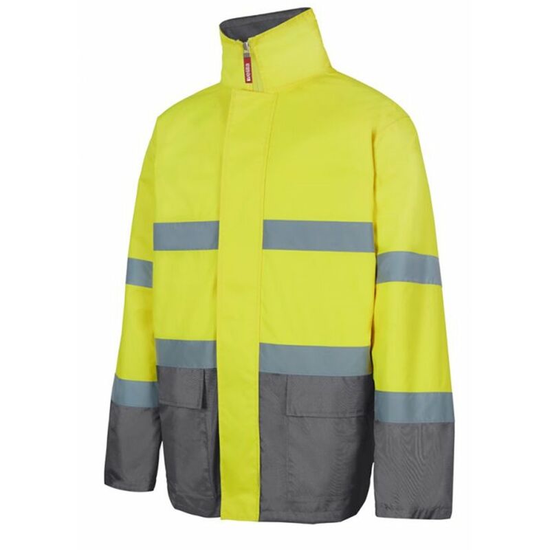 

PARKA BICOLOR ALTA VISIBILIDAD Amarillo Flúor 5XL