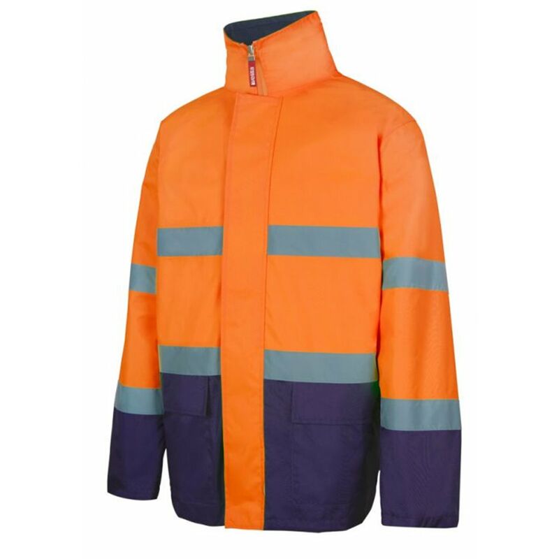 

PARKA BICOLOR ALTA VISIBILIDAD Sup Nar/Inf Mar L