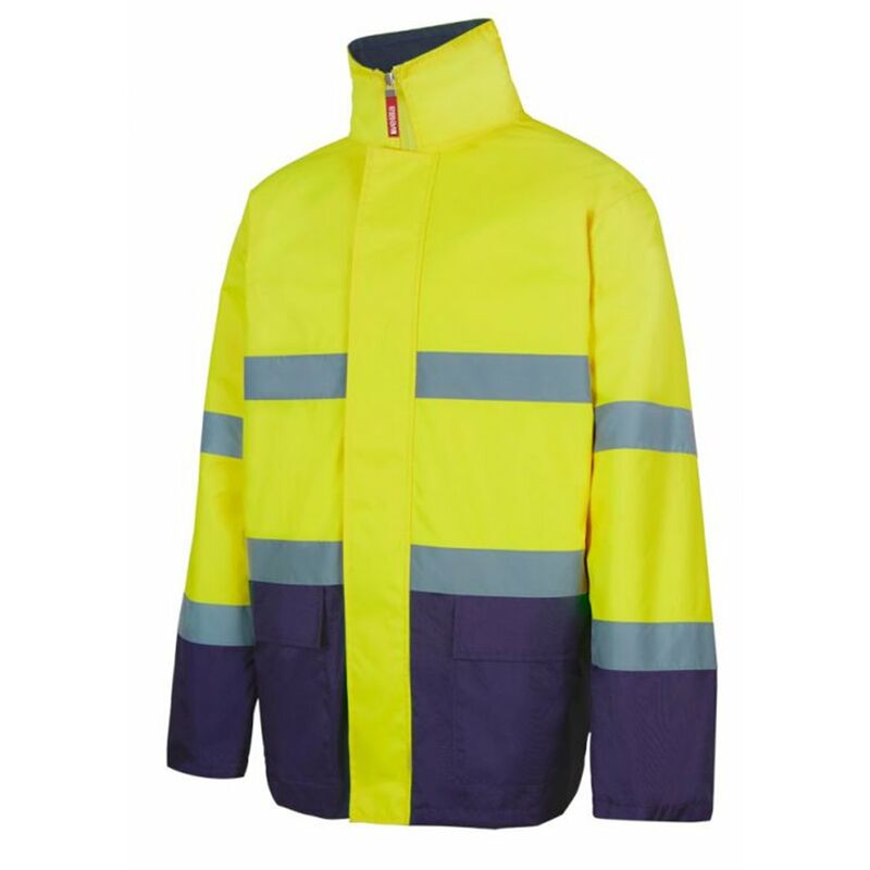 

PARKA BICOLOR ALTA VISIBILIDAD Sup Ama/Inf Marino M