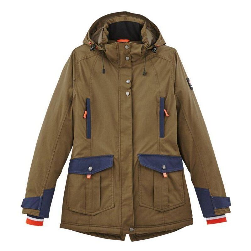 Parka da lavoro da donna caldo e impermeabile