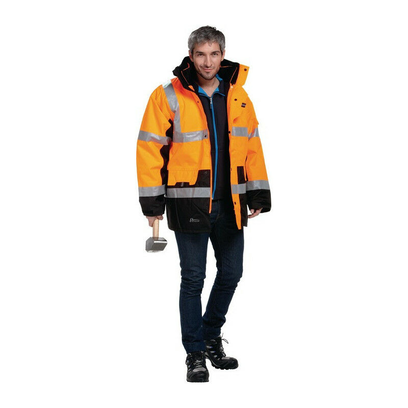 

Parka de alta visibilidad talla L naranja PREVENT