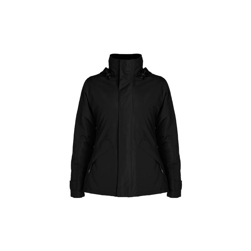 

Roly - Parka de cuello alto con cremallera EUROPA WOMAN PK5078 | Negro - L