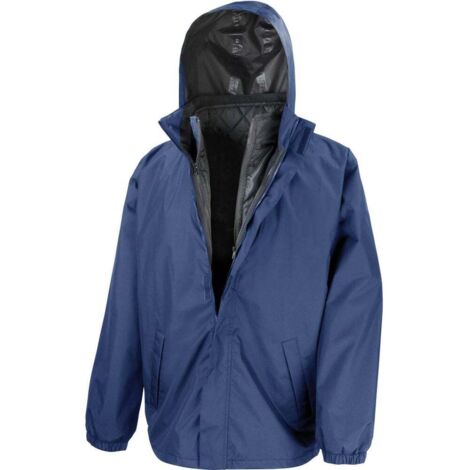 Parka de travail 3 en 1 Result R215X Bleu Marine L