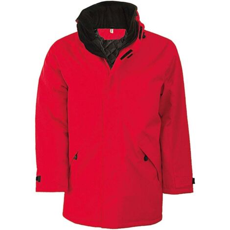 Parka de travail Doublure Matelassée KARIBAN Rouge 3XL