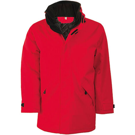 Parka de travail Doublure Matelassée KARIBAN Rouge L