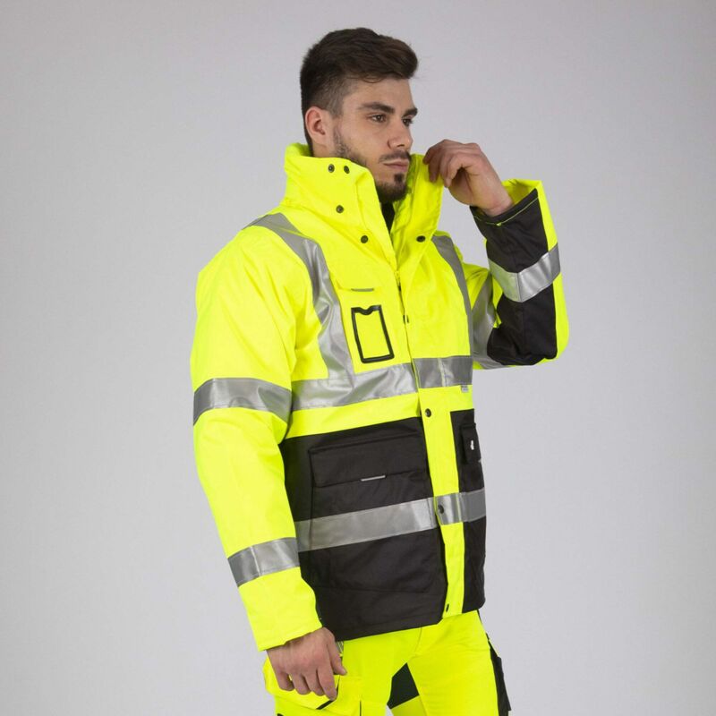 Parka hv de travail wellington 2277 jaune fluo T3XL