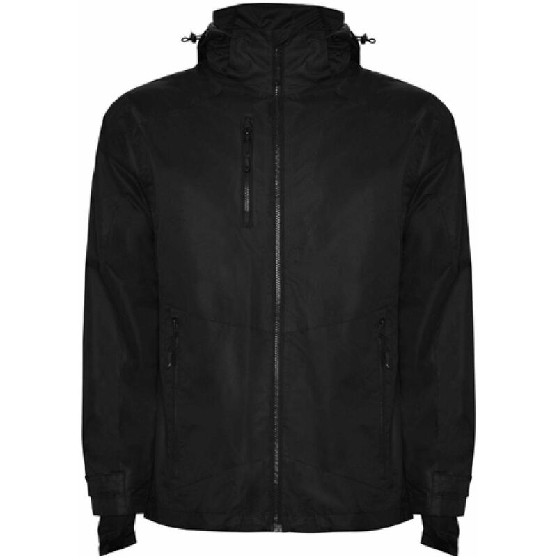 

Parka en Tejido Cuadrillé Alaska CQ11060102 Negro L