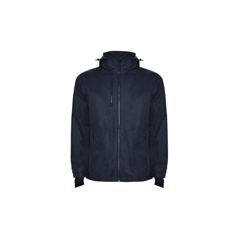 

Parka en tejido cuadrillé muy resistente ALASKA CQ1106 | XL - Azul Marino