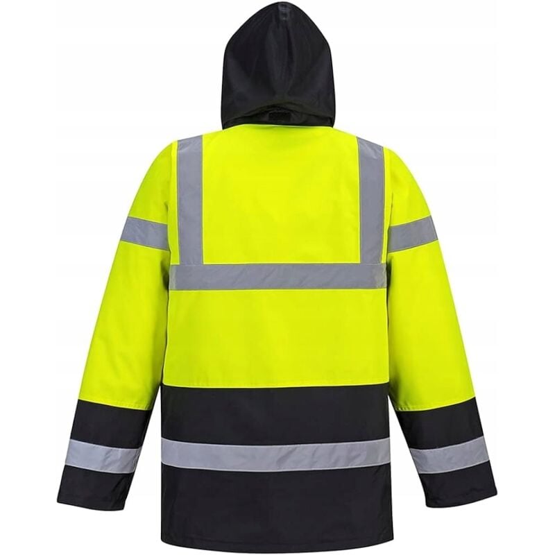 Parka Bicolore Traffic couleur : Jaune/Noir taille xxl Portwest