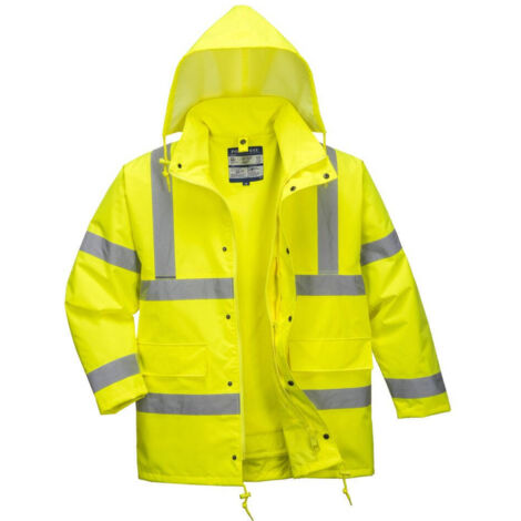 Parka Hi-vis 4-en-1 Couleur : Jaune Taille Xl - Portwest
