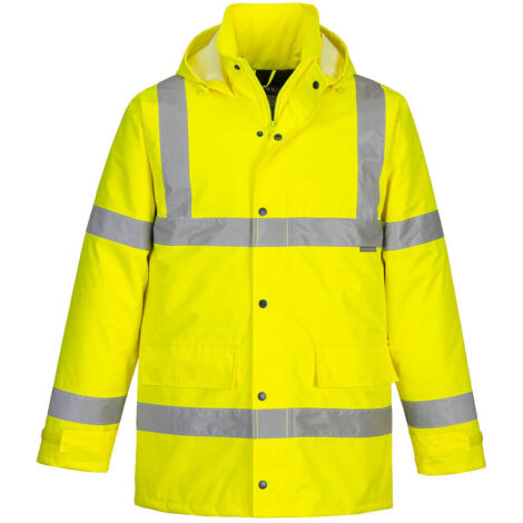 Parka Hi-Vis Traffic  couleur : Jaune taille 4XL - PORTWEST