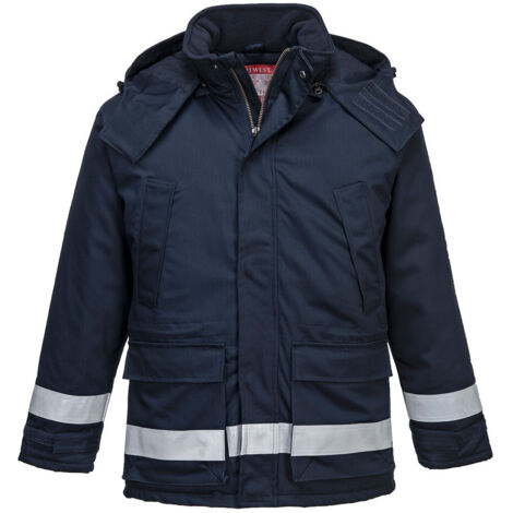 Parka Hiver FR Anti-Statique couleur : Marine taille S - PORTWEST