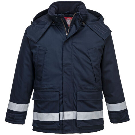 Parka Hiver FR Anti-Statique couleur : Marine taille XL - PORTWEST